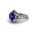 Sapphire Ornate Filigree Engagement Ring - Evie No. 75 image 3