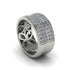 Diamond Pave Eternity Wedding Band - Mckinley No. 3 image 1