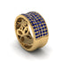 Sapphire Pave Eternity Wedding Band - Mckinley No. 13 image 1