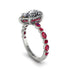 Pear-Cut Diamond Halo Engagement Ring - Nylah No. 48 image 2