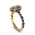 Pear-Cut Diamond Halo Engagement Ring - Nylah No. 61 image 2