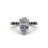 Pear-Cut Diamond Halo Engagement Ring - Nylah No. 33 image 3