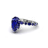 Pear-Cut Sapphire Halo Engagement Ring - Nylah No. 75 image 1