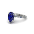 Pear-Cut Sapphire Halo Engagement Ring - Nylah No. 15 image 1