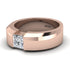 Princess Cut Diamond Solitaire Wedding Band - Lane No. 2 image 8