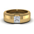 Princess Cut Diamond Solitaire Wedding Band - Lane No. 1 image 9