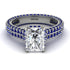Radiant Cut Diamond Pave Engagement Ring - Kenzie No. 63 image 2