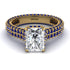 Radiant Cut Diamond Pave Engagement Ring - Kenzie No. 61 image 2