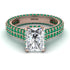Radiant Cut Diamond Pave Engagement Ring - Kenzie No. 17 image 2