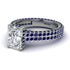 Radiant Cut Diamond Pave Engagement Ring - Kenzie No. 63 image 3