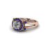 Radiant Diamond Halo Gold Engagement Ring - Madilyn No. 62 image 3