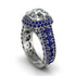Diamond Radiant Majesty Pave Engagement Ring - Cataleya No. 63 image 1