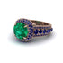 Emerald Radiant Majesty Pave Engagement Ring - Cataleya No. 65 image 3