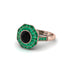Black Diamond Radiant Majesty Engagement Ring - Francesca No. 23 image 1