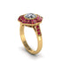 Diamond Radiant Majesty Engagement Ring - Francesca No. 46 image 2