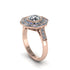 Diamond Radiant Majesty Engagement Ring - Francesca No. 2 image 2