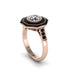 Diamond Radiant Majesty Engagement Ring - Francesca No. 32 image 2