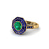Emerald Radiant Majesty Engagement Ring - Francesca No. 64 image 1