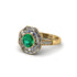 Emerald Radiant Majesty Engagement Ring - Francesca No. 4 image 1