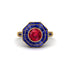 Ruby Radiant Majesty Engagement Ring - Francesca No. 70 image 3