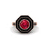Ruby Radiant Majesty Engagement Ring - Francesca No. 41 image 3