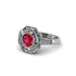 Ruby Radiant Majesty Engagement Ring - Francesca No. 12 image 1