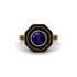 Sapphire Radiant Majesty Engagement Ring - Francesca No. 43 image 3