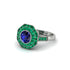 Sapphire Radiant Majesty Engagement Ring - Francesca No. 30 image 1