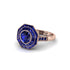 Sapphire Radiant Majesty Engagement Ring - Francesca No. 74 image 1