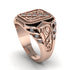 Diamond Regal Filigree Men's Ring - Hollis No. 2 image 3