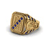 Sapphire Regal Filigree Men's Ring - Hollis No. 13 image 1
