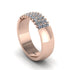 Diamond Regal Harmony Wedding Band - Marlowe No. 2 image 2