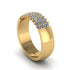 Diamond Regal Harmony Wedding Band - Marlowe No. 1 image 2