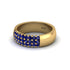 Sapphire Regal Harmony Wedding Band - Marlowe No. 13 image 3