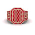 Ruby Regal Majesty Gold Men's Ring - Devin No. 11 image 2