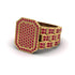 Ruby Regal Majesty Gold Men's Ring - Devin No. 10 image 1