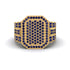 Sapphire Regal Majesty Gold Men's Ring - Devin No. 13 image 2