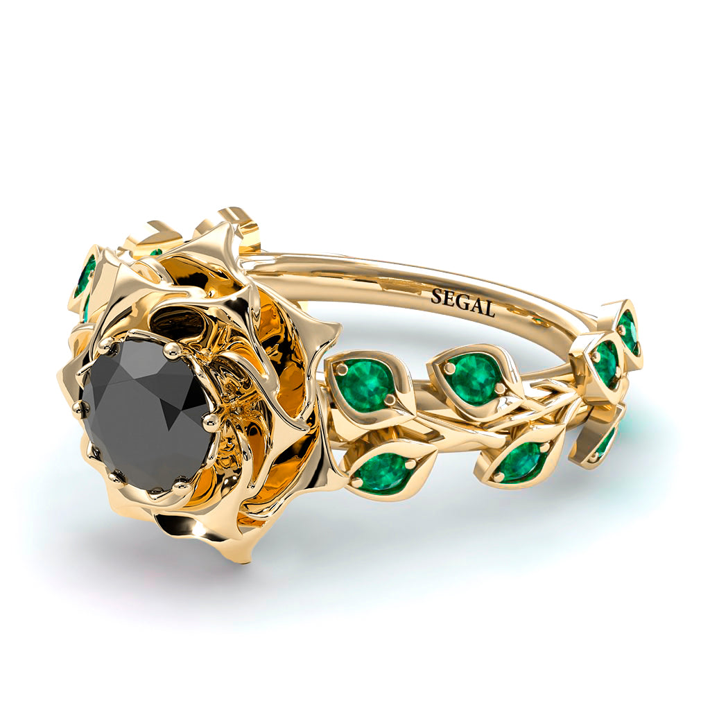 Rose Flower And Leaves - Diana no. 64