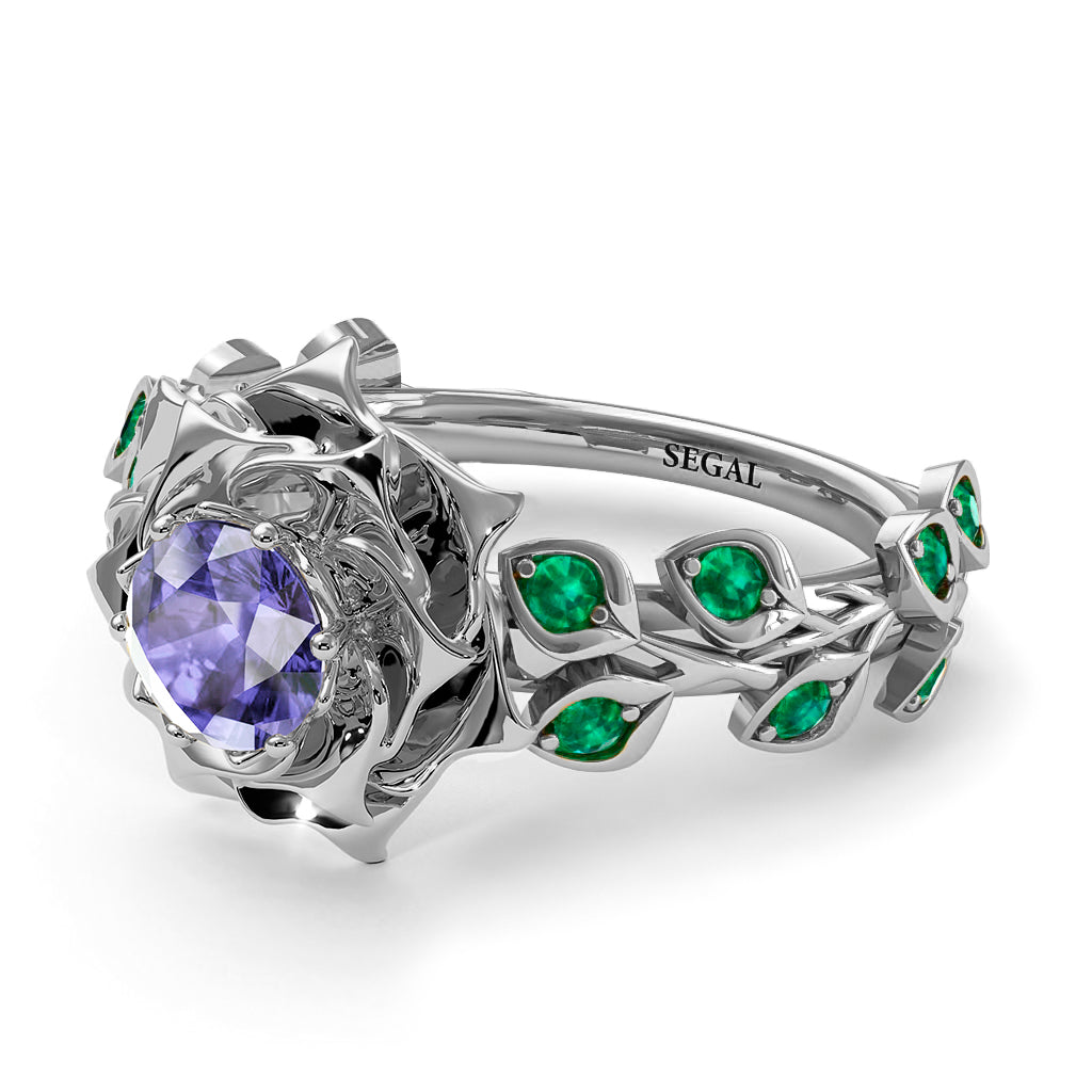 Rose Flower And Leaves - Diana no. 206