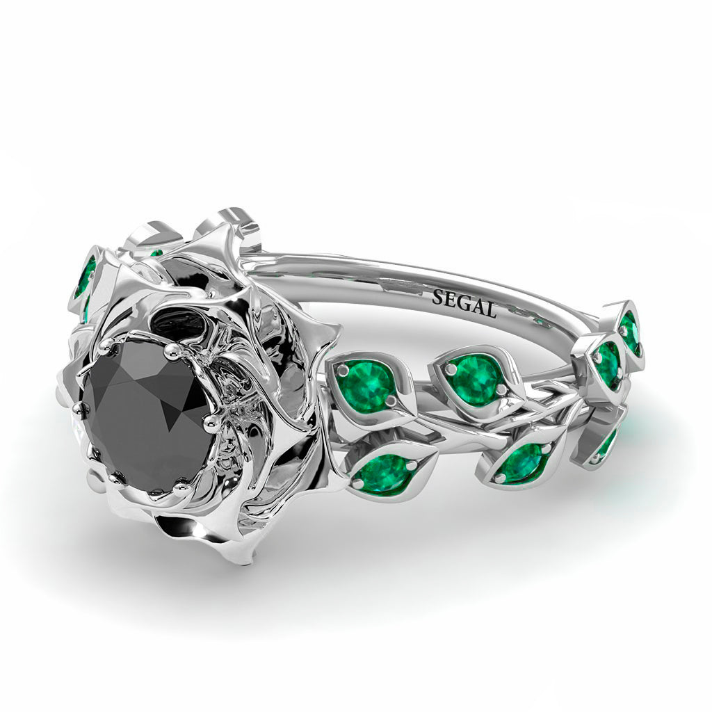 Rose Flower And Leaves - Diana no. 66