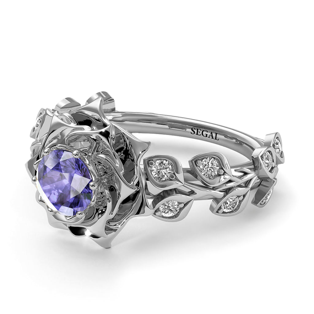 Rose Flower And Leaves - Diana no. 203