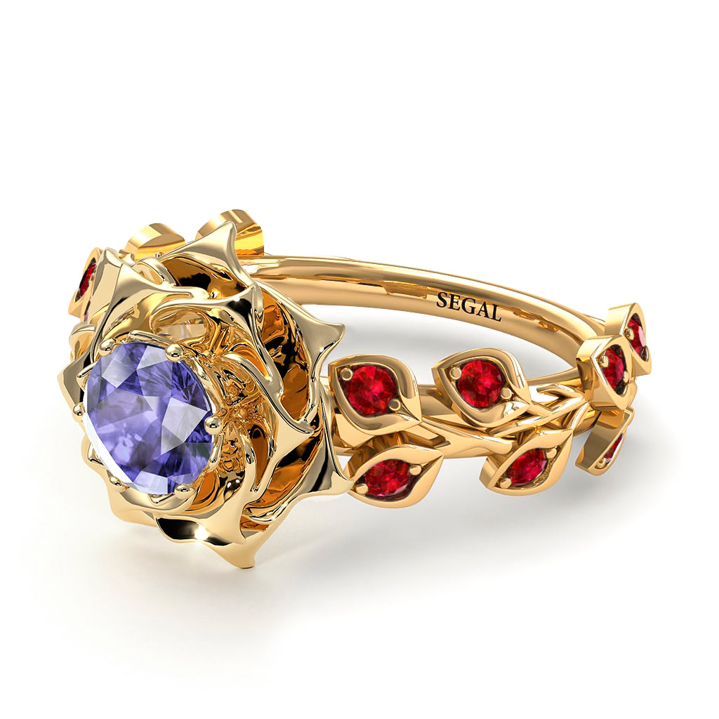 Rose Flower And Leaves - Diana no. 210