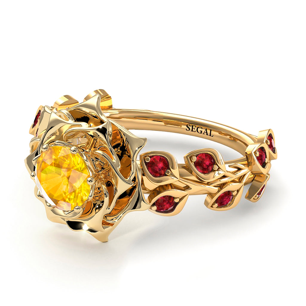 Rose Flower And Leaves - Diana no. 1010