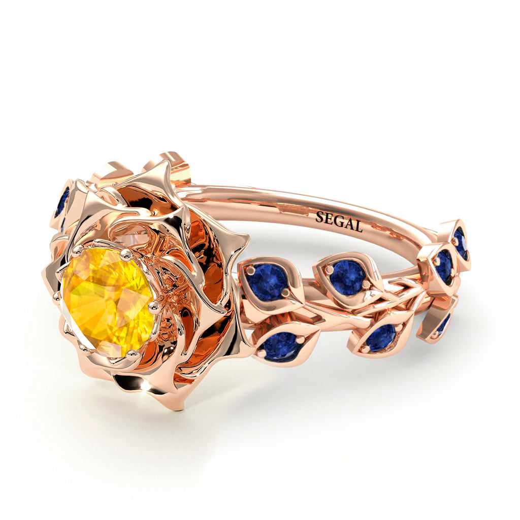 Rose Flower And Leaves - Diana no. 1014