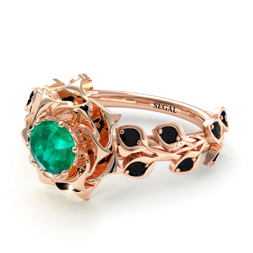 Rose Flower And Leaves - Diana no. 38