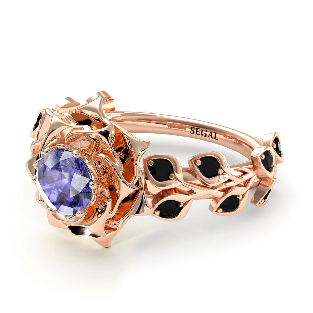 Rose Flower And Leaves - Diana no. 208