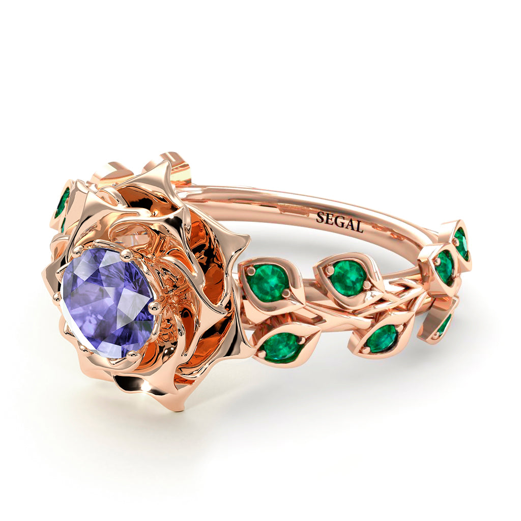 Rose Flower And Leaves - Diana no. 205