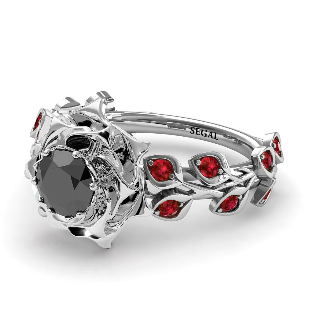 Rose Flower And Leaves - Diana no. 72