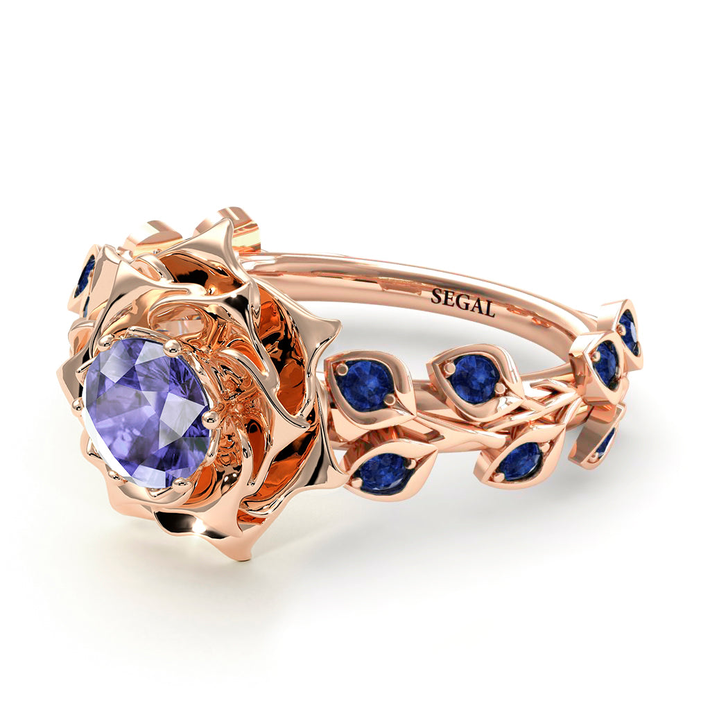 Rose Flower And Leaves - Diana no. 214