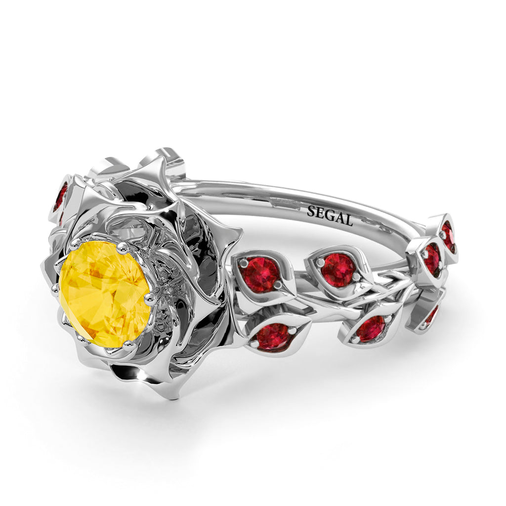 Rose Flower And Leaves - Diana no. 612